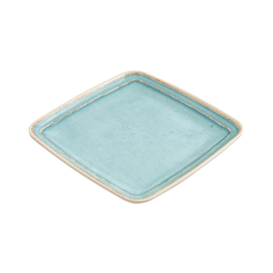 Toscana melamin tallerken/fad aqua 26,6cm
