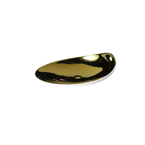 Cookplay Jomon tallerken mat hvid & blank guld
