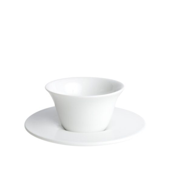 Cookplay Fly 80 sæt kop & underkop blank