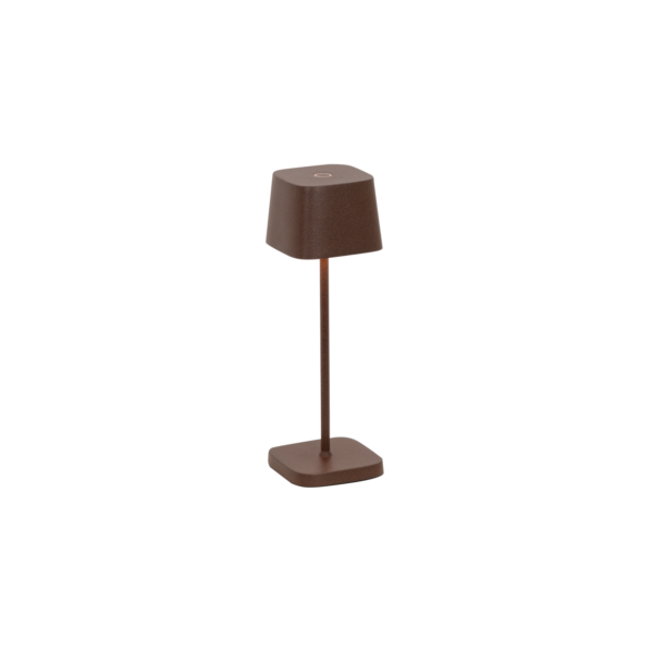 Zafferano Ofelia micro LED bordlampe corten