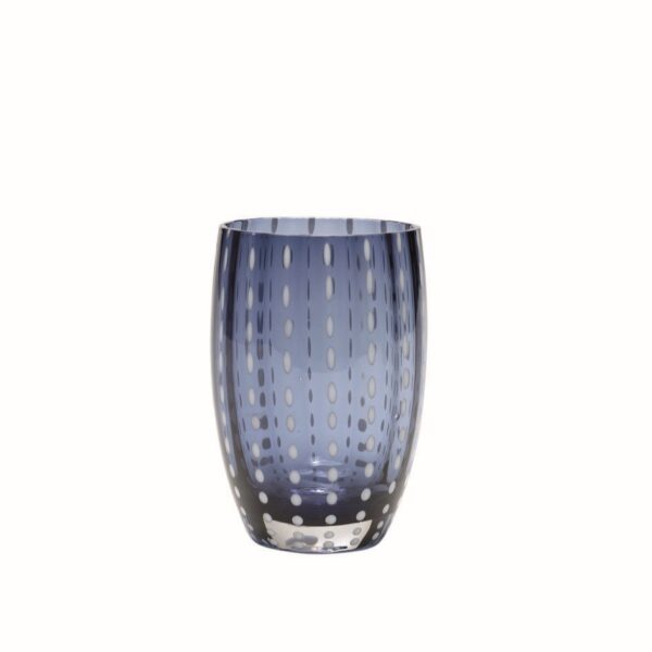 Zafferano Perle tumblerglas grey blue