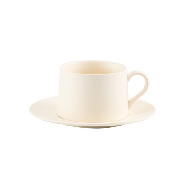Zafferano Levante stor kop 43,5cl m/underkop ivory