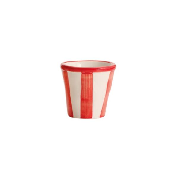 Zafferano Lido Righe lille krus 7cl red