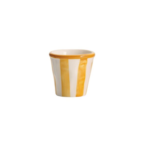 Zafferano Lido Righe lille krus 7cl yellow