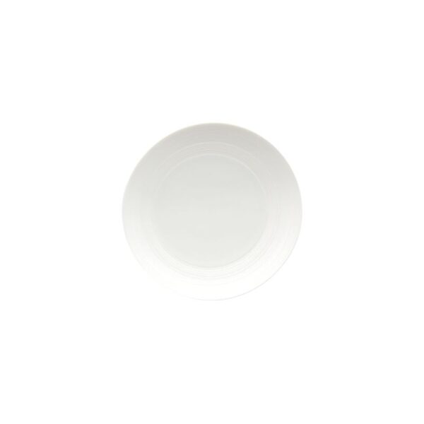 JL Coquet Hémisphère white satin asian plate 15cm
