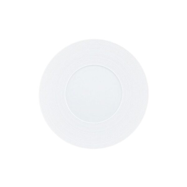 JL Coquet Hémisphère white flad tallerken 21cm