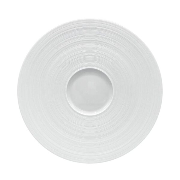 JL Coquet Hémisphère white "mise en bouche" tallerken 29cm