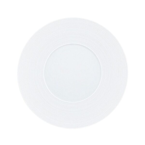 JL Coquet Hémisphère white flad tallerken 27cm