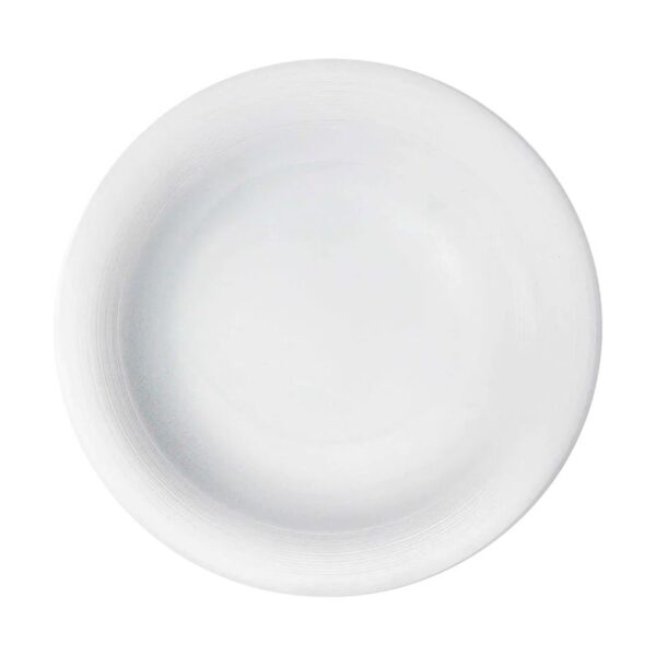 JL Coquet Hémisphère white bubble flad tallerken 24cm