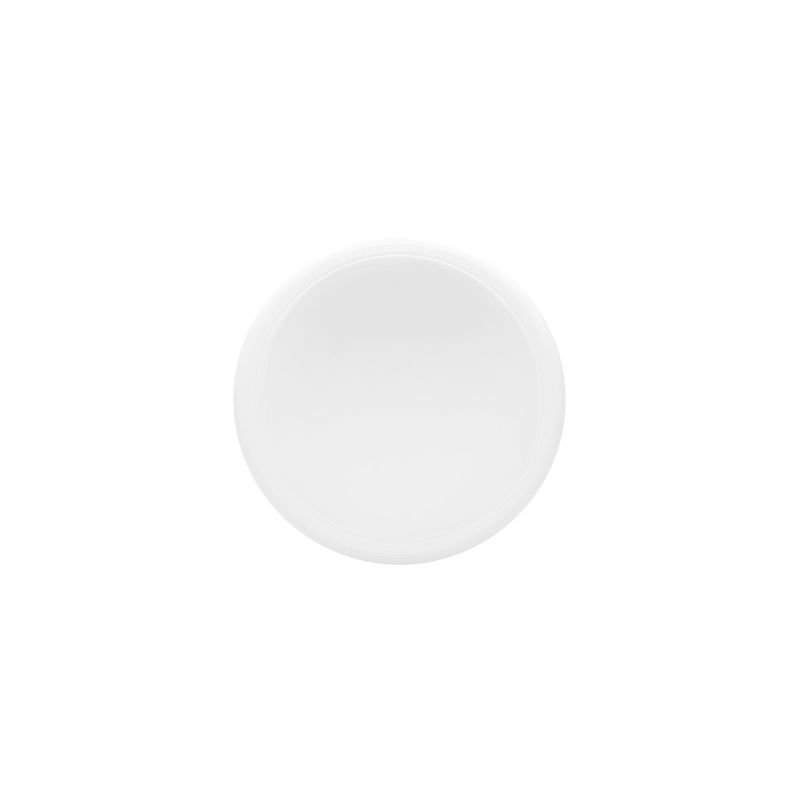 JL Coquet Hémisphère white satin bubble mini flat plate 16,5cm - Image 2