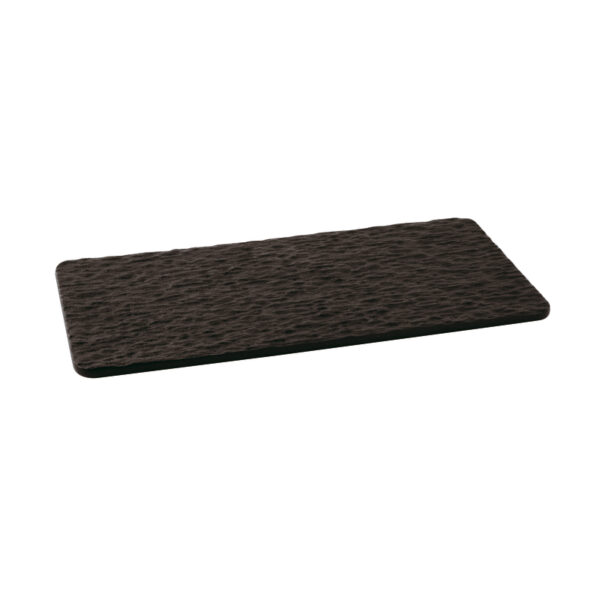Arthur Krupp Black Clay rektangulær platte