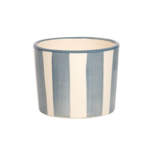 Zafferano Lido Righe kaffekrus 23cl gray
