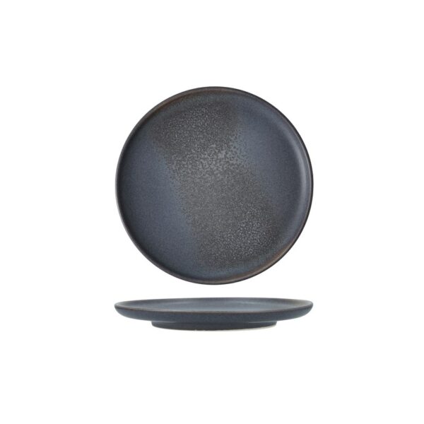 Fortessa Iceland Dark flad tallerken 22cm