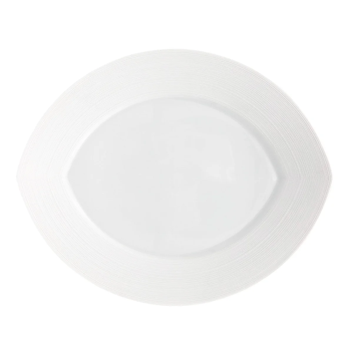 JL Coquet Hémisphère white ovalt fad 31cm