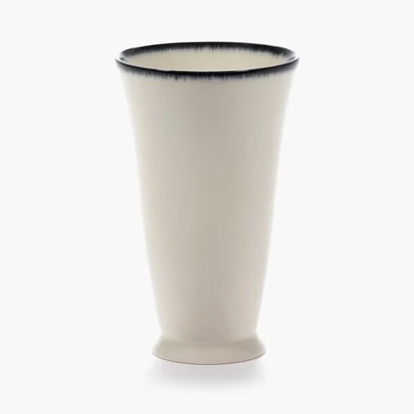 Serax Dé krus white/ black A 34cl