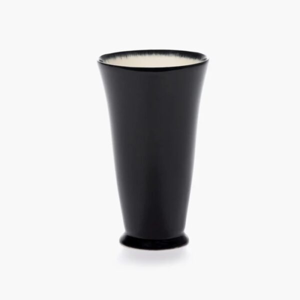 Serax Dé krus white/ black D 34cl
